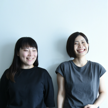 デザインユニット「myna.」（左：山内様／右：中根様）