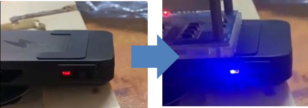 アシスト自転車　バッテリー2個　携帯ホルダー付き 電動アシスト自転車向け『qi充電機能付きスマホホルダー』の