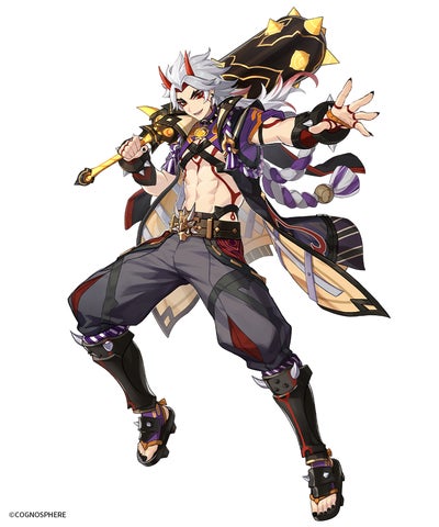 原神』、☆5「荒瀧一斗(あらたきいっと)(岩)」(CV:西川貴教 原神』、☆5「荒瀧一斗(あらたきいっと)(岩)」(CV:西川貴教