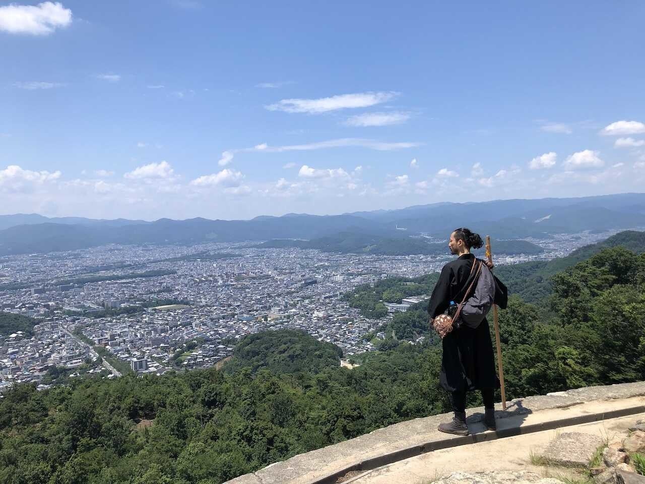 大文字山での修行