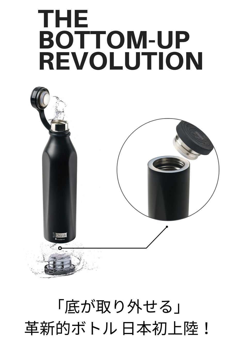 底を外して洗う新発想 清潔なボトルで毎日を心地良く イタリア発sdgsボトル Lif Globalのプレスリリース 底を外して洗う新発想 清潔なボトルで毎日を心地良く イタリア発sdgsボトル Lif Globalのプレスリリース