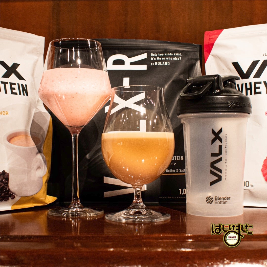 はじけました×VALX コラボプロテインモクテル