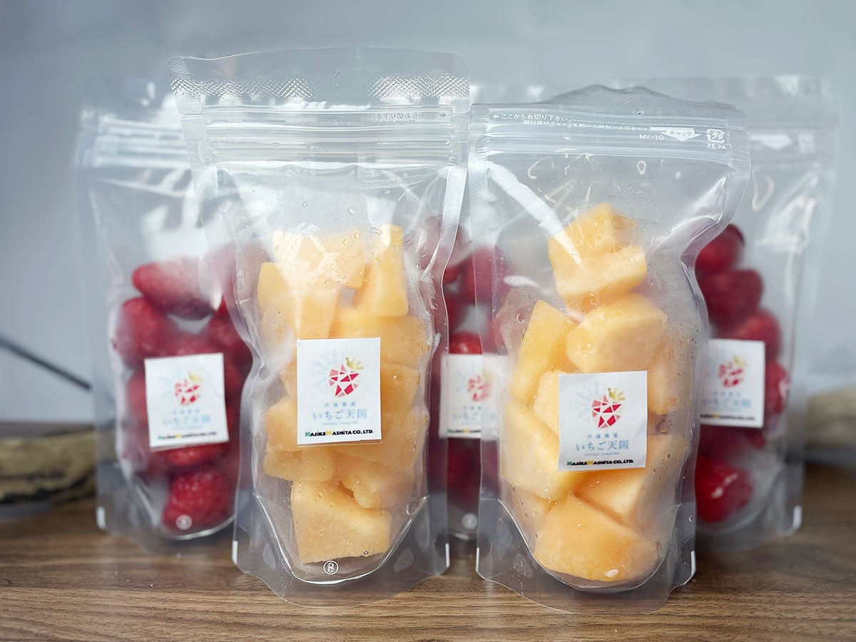 あまおう×蘭越メロン