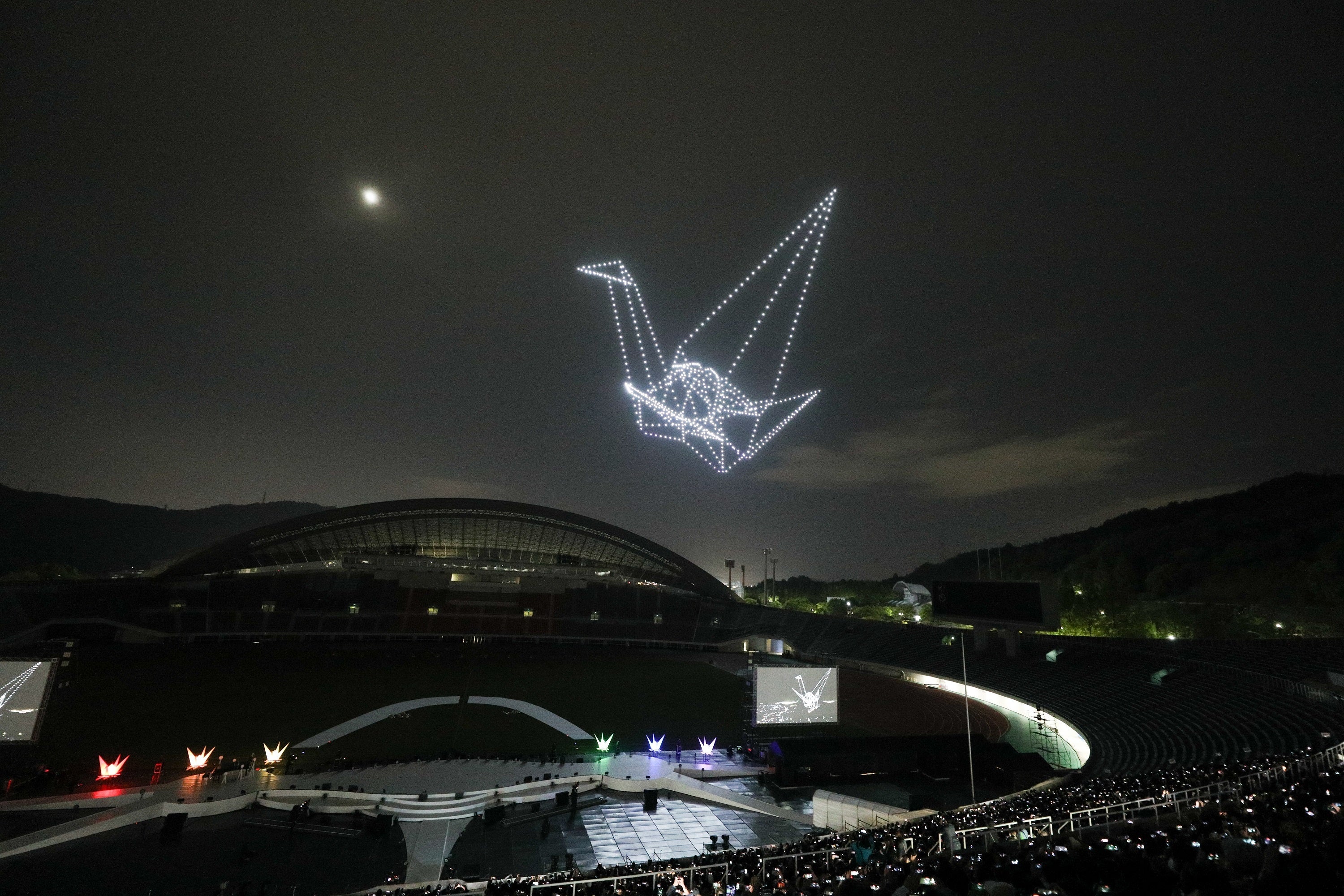 ドローンショ―