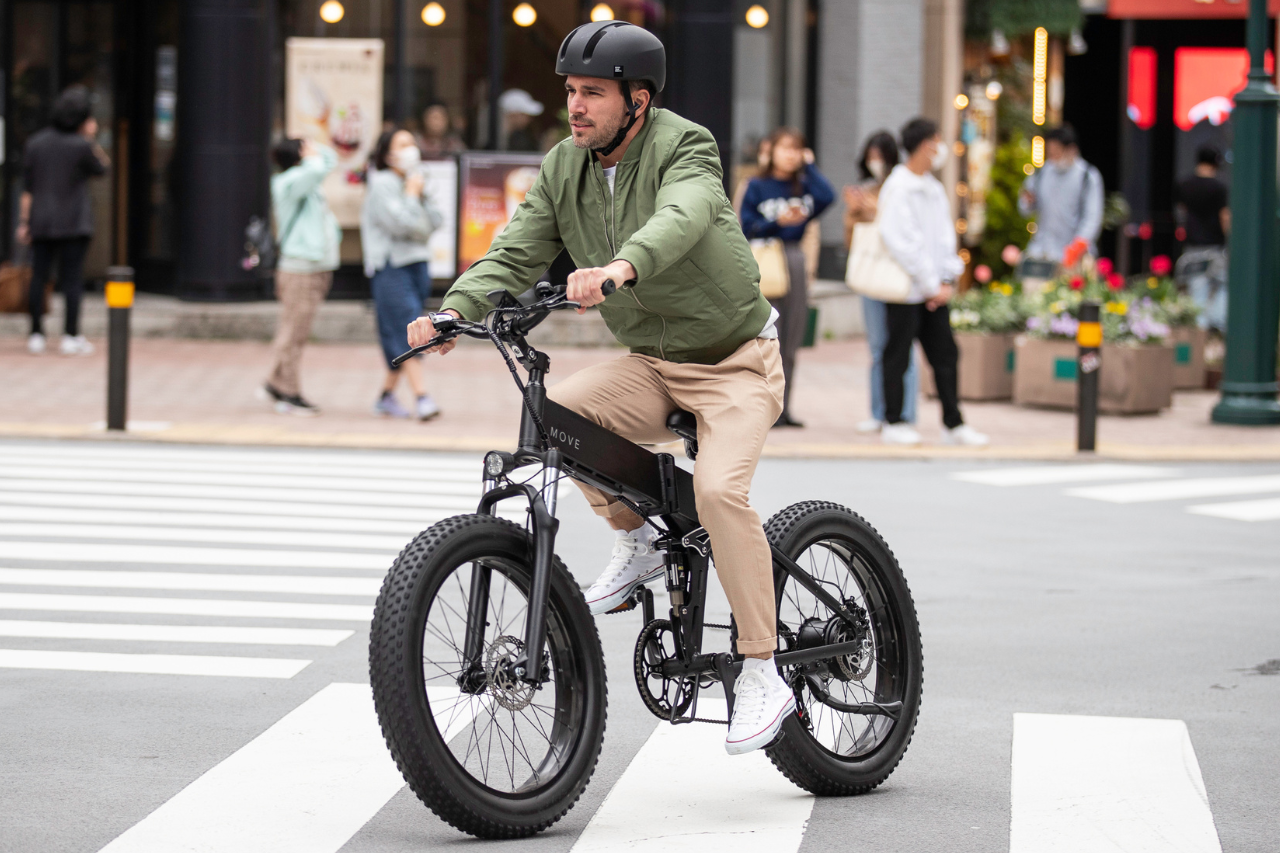 ebike MOVE X 折りたたみ　電動アシスト自転車 次世代e-Bike「MOVE X」 - 折りたたみ式電動自転車 - YouTube