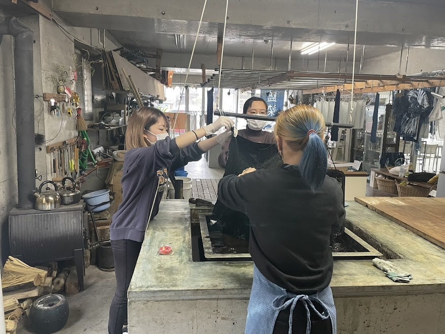 令和4年度徳島市ふるさとワーキングホリデー 就労体験(藍染)