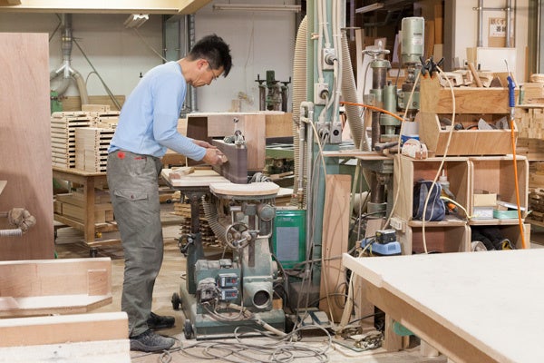 木工事業所見学