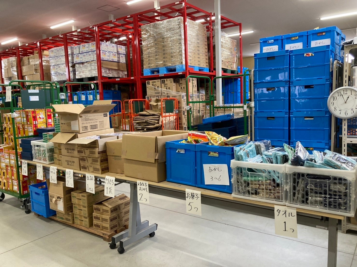 前回の提供食品