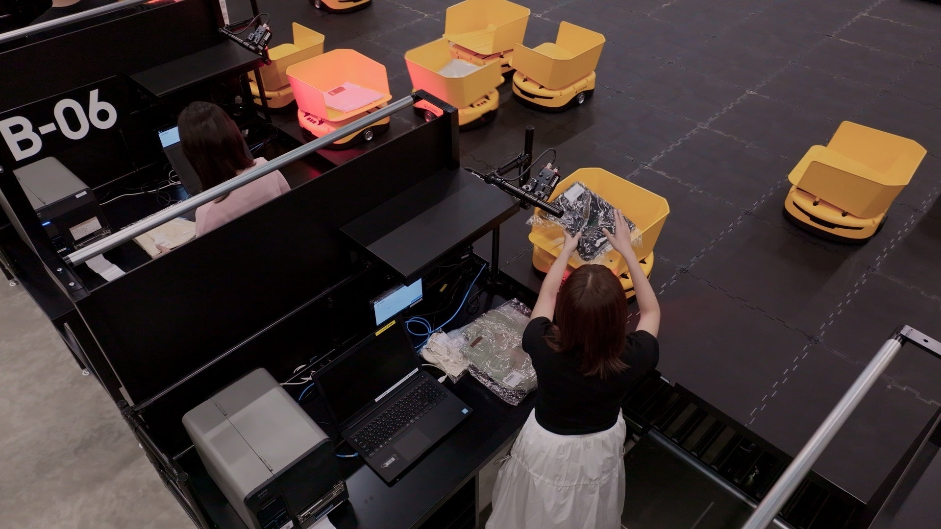 入荷した商品を種類別に仕分ける作業を「t-Sort」で自動化②