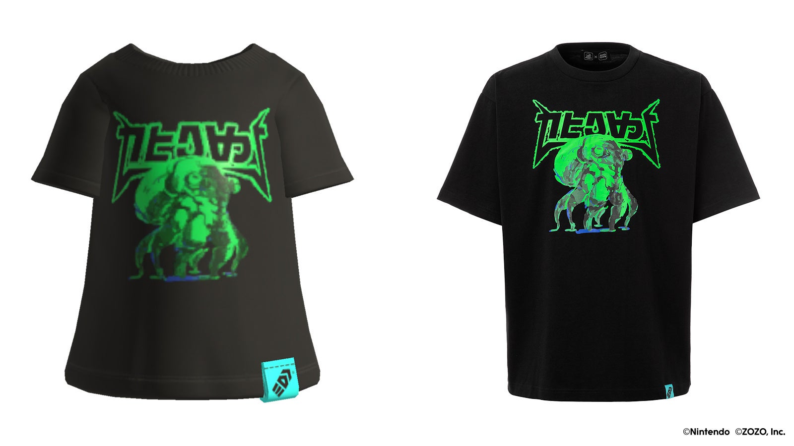 非売品　スプラトゥーン3　ZOZOTOWN　コラボ　Tシャツ スプラトゥーン3』×ZOZOコラボ第2弾。ゲーム内の洋服などのギア