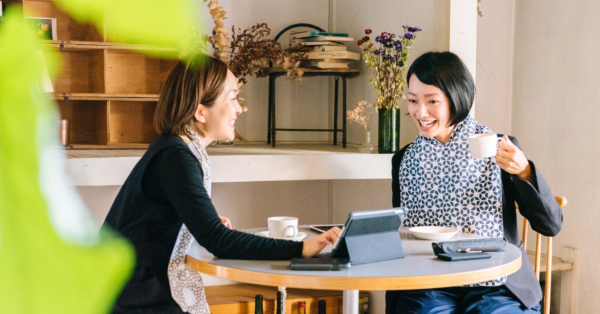 ランチミーティングの際に