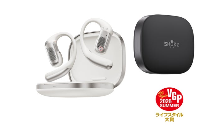 Shokz、国内最大級のオーディオビジュアルアワード「VGP 2026 SUMMER Shokz、国内最大級のオーディオビジュアルアワード「VGP 2026 SUMMER