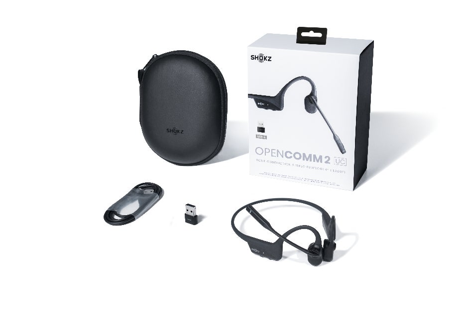 イヤホン SHOKZ OpenComm2 UC USB-C オープンイヤー型イヤホンShokzの新商品「OpenComm2」と