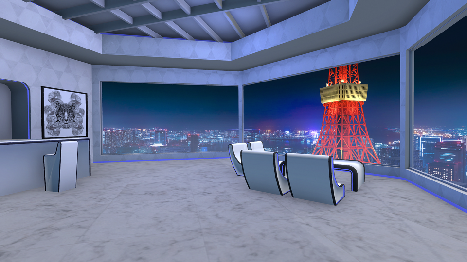 バーチャルタワーマンション内観