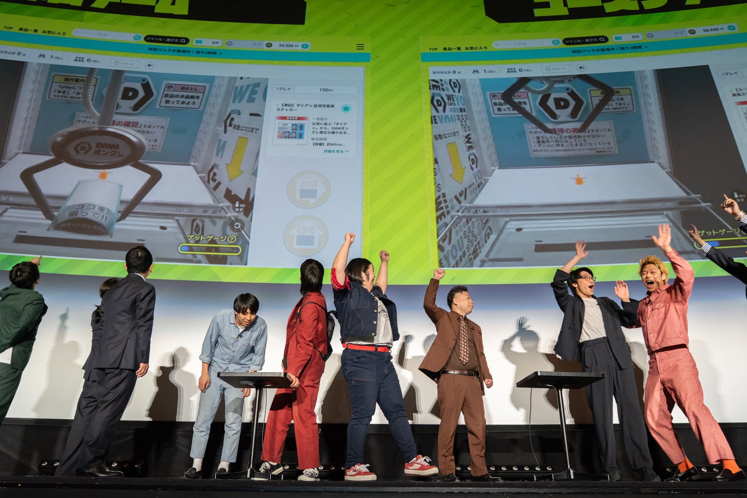 DMMオンクレお笑いライブ！ダイアン津田が神業連発で爆笑