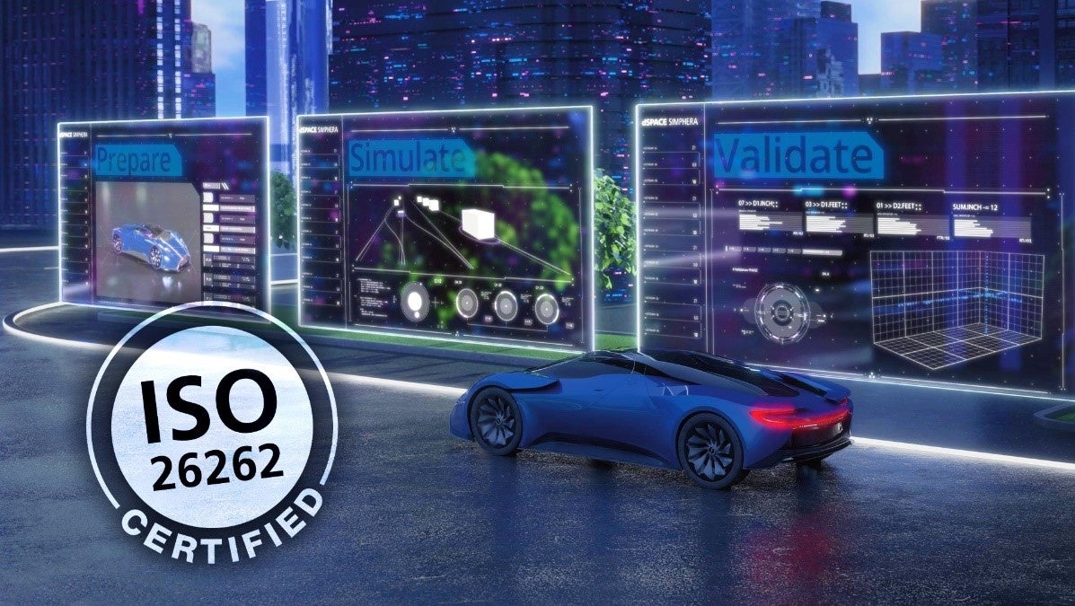 SIMPHERAがTÜV SüdからISO 26262認証を取得しました