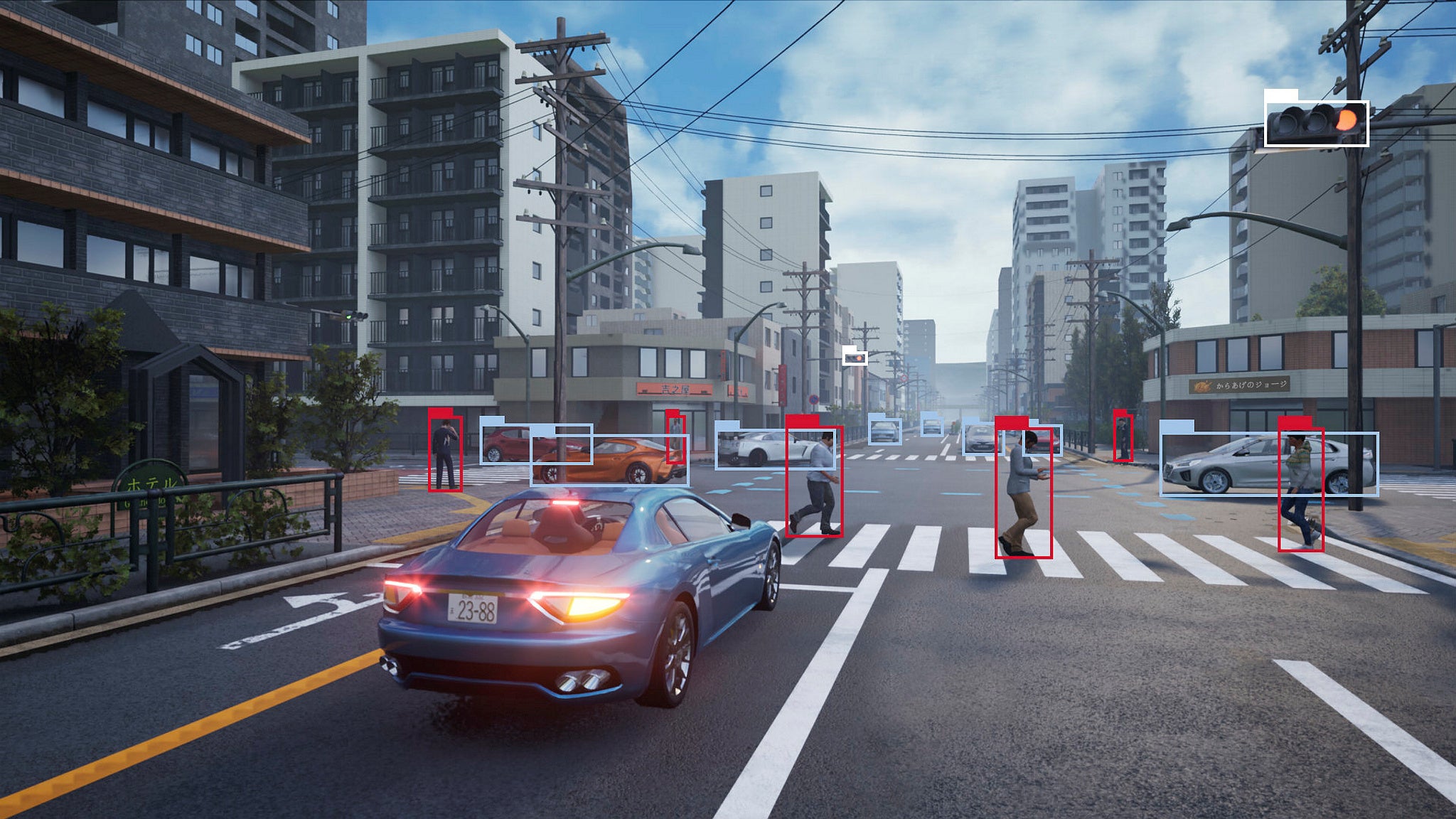 日本の景色　バウンディングボックス