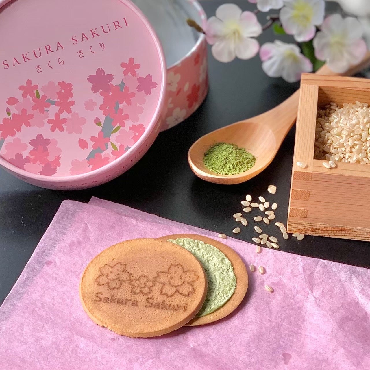 さくら さくり　丸箱
