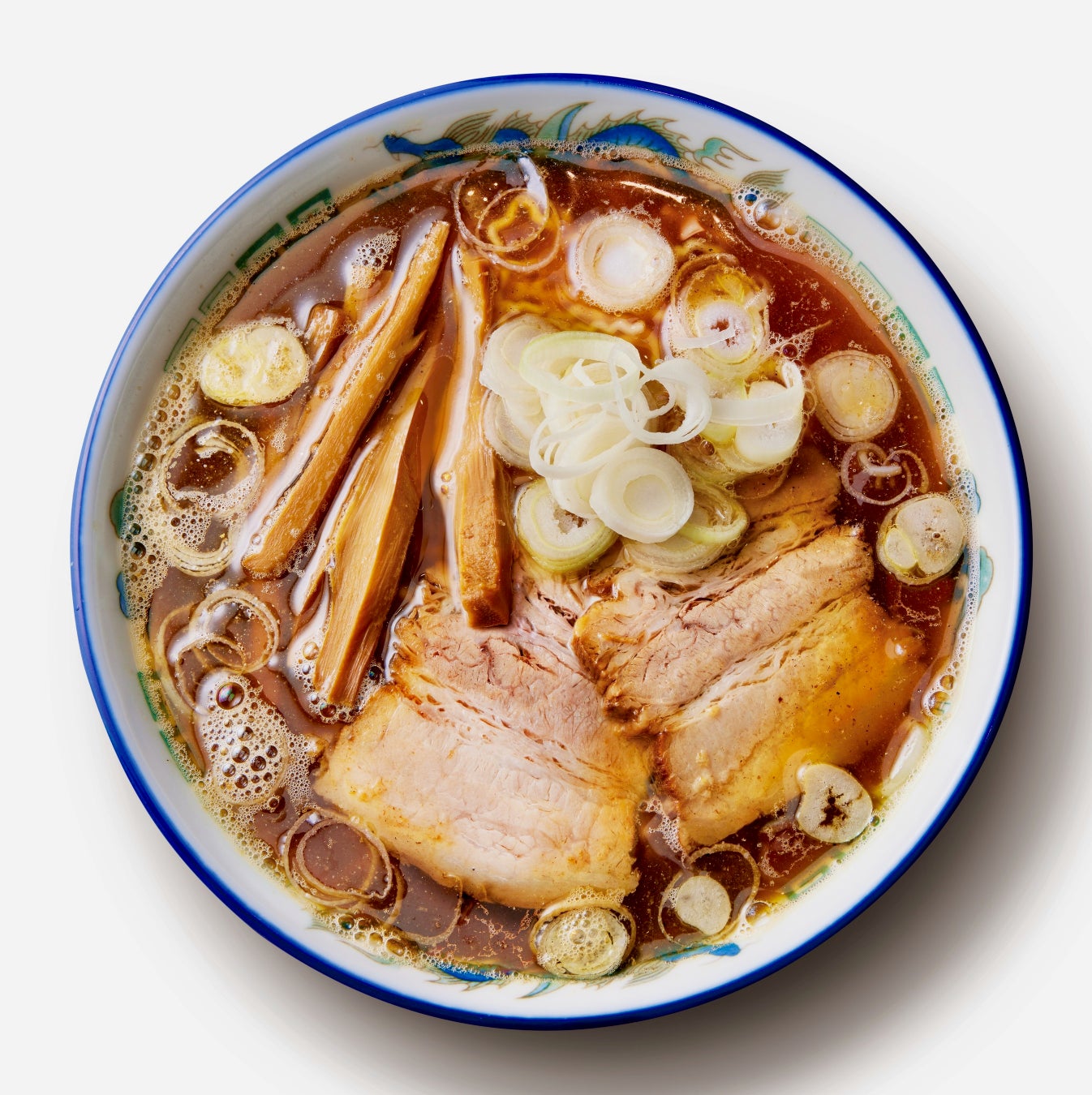 ▲「豆天狗」の看板メニュー「中華そば」