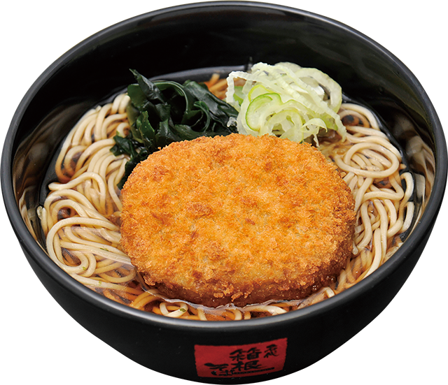 コロッケそば　500円
