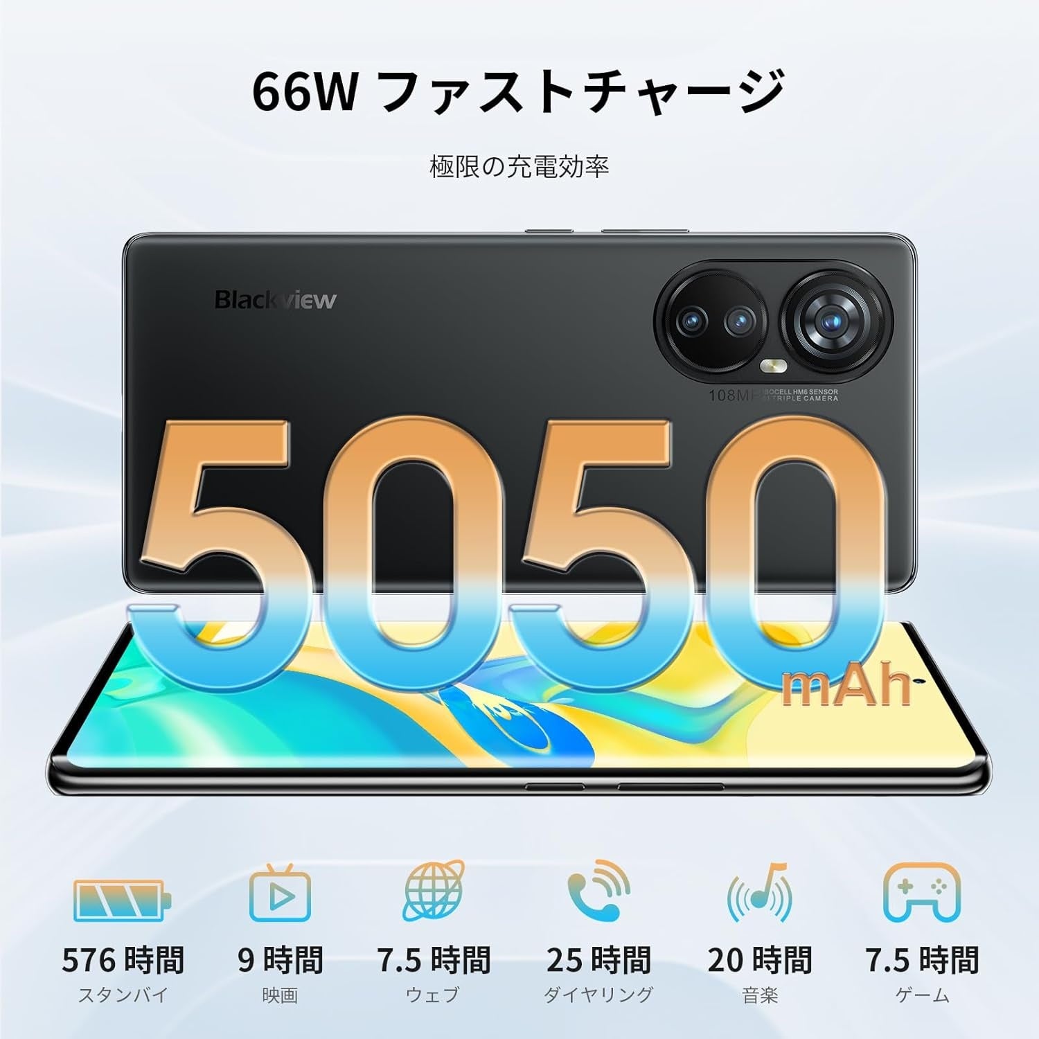 時間限定値下げ Blackview A200 Pro Blackview A200 Pro AMOLED ディスプレイフォン 12+256GB