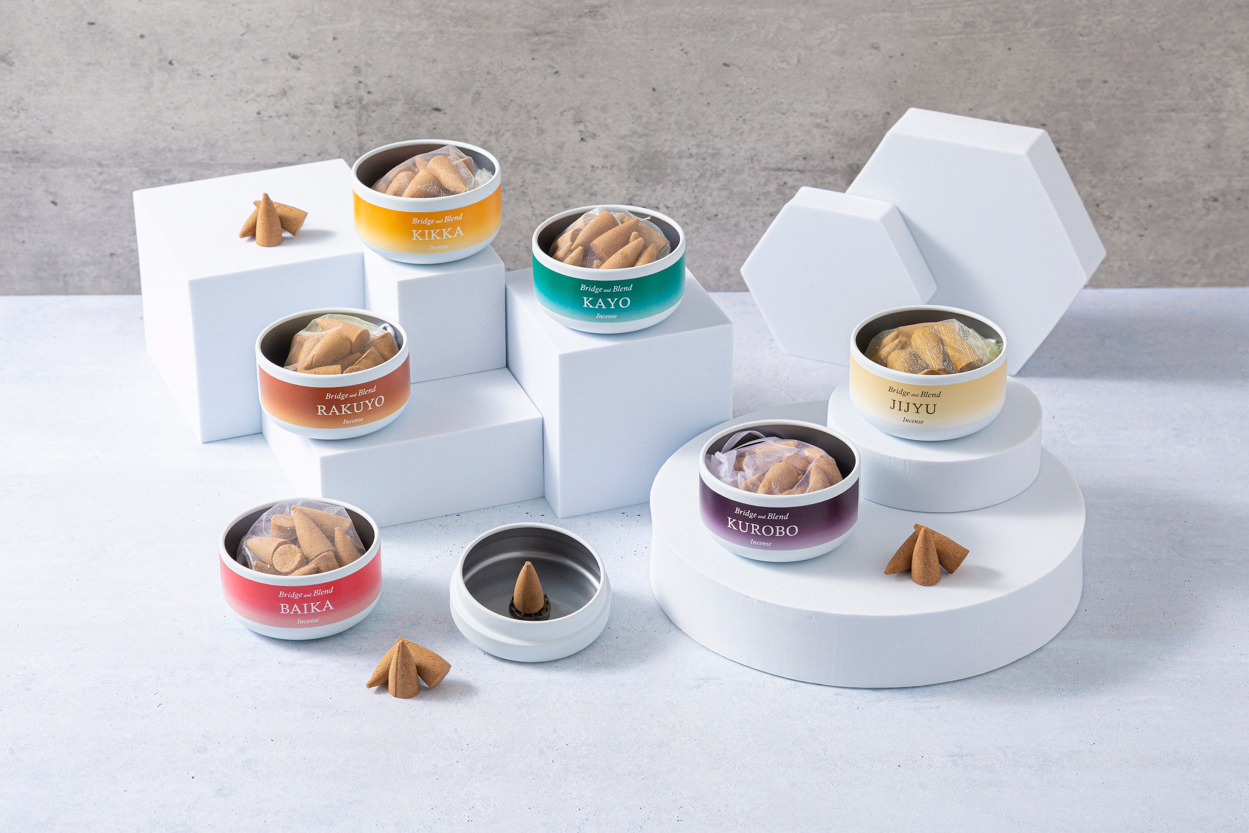 源氏物語の時代の香りを現代へつなぐお香ブランド Bridge and Blend