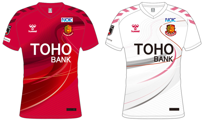 福島ユナイテッドFC 2023シーズンユニフォーム デザイン画　　©Fukushima United FC