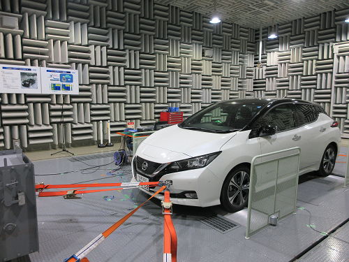 音響実験に欠かせない無響室