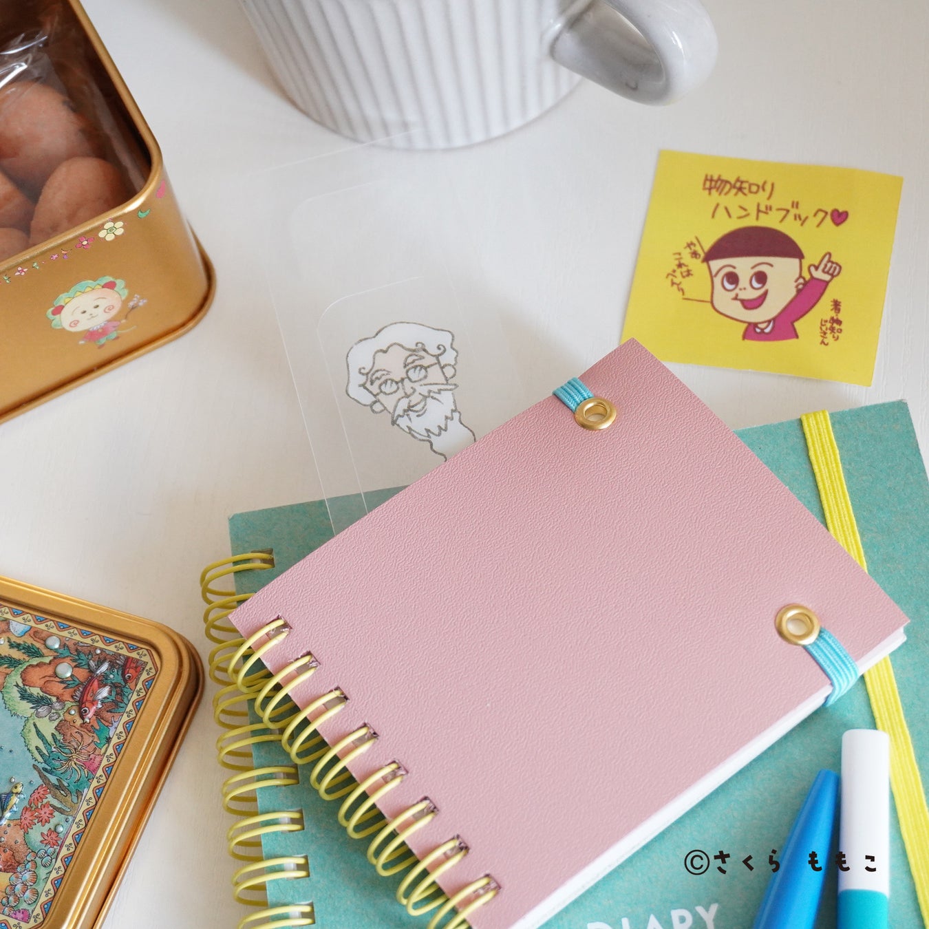 【伊勢丹新宿店先行発売】コジコジ缶!物知りじいさんとさくら風味のクッキー入り 【伊勢丹新宿店先行発売】コジコジ缶!物知りじいさんとさくら風味のクッキー入り