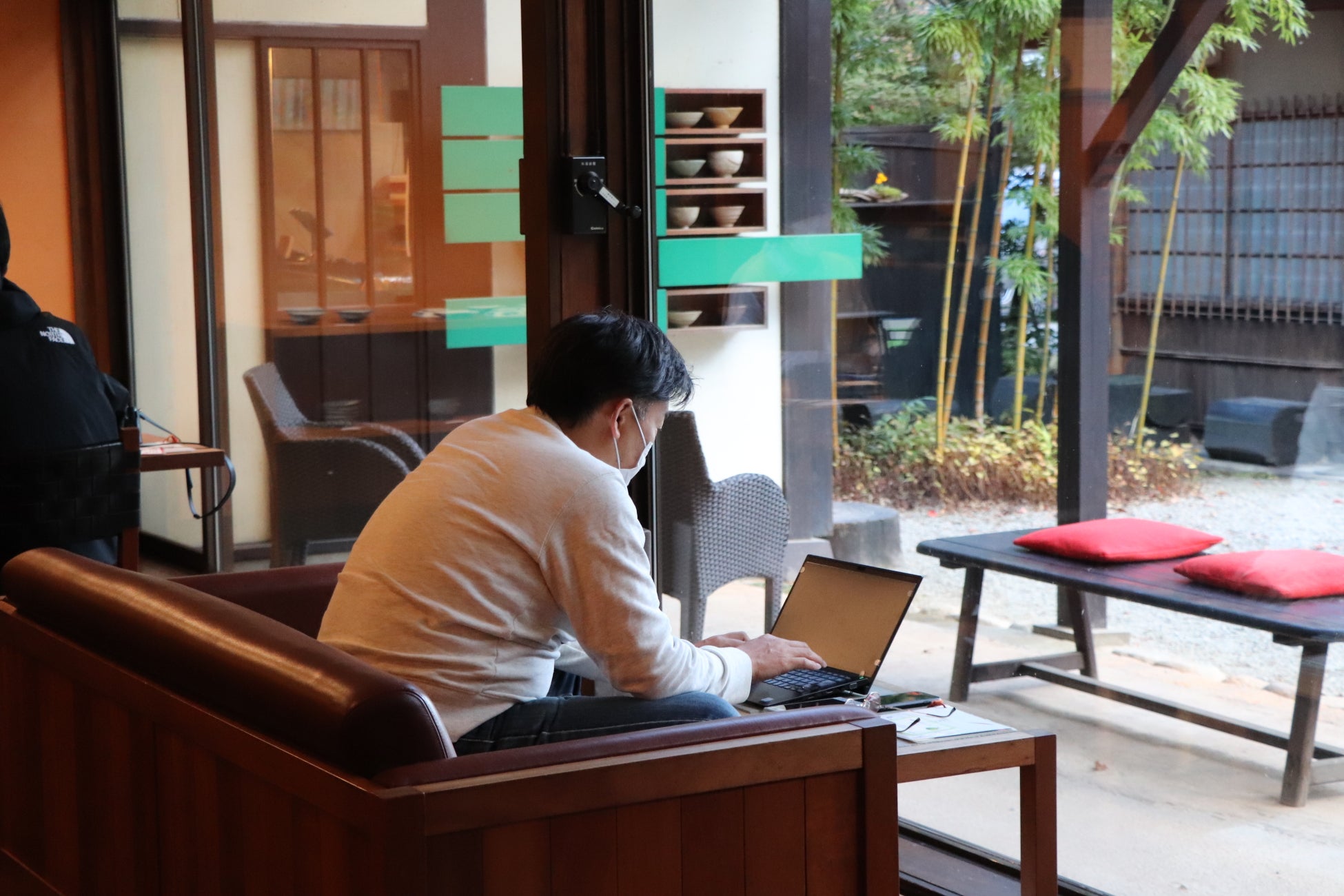 テレワーク風景