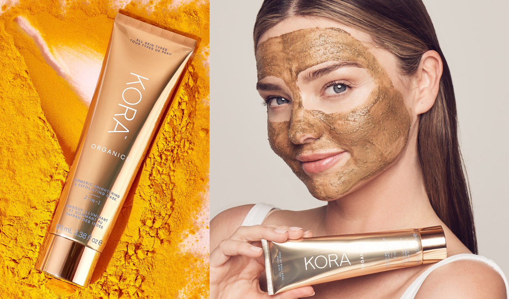 KORA ORGANICS ターメリック　スクラブ　by ミランダカー 日本未上陸ブランドKORA Oragnics ミランダカーによる初提案の3