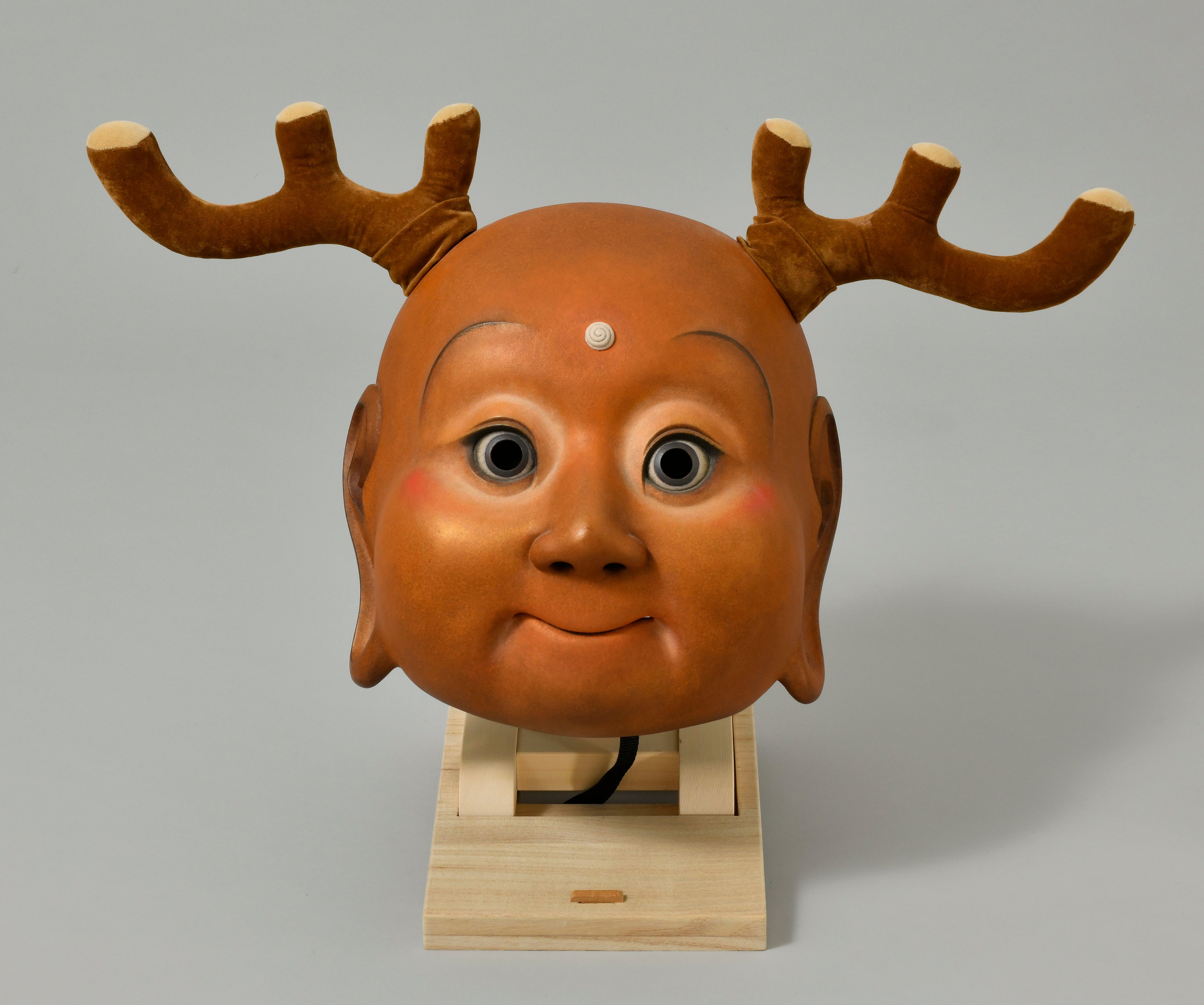 籔内佐斗司 《鹿坊 面》  平成22 年 (2010) 東京藝術大学蔵