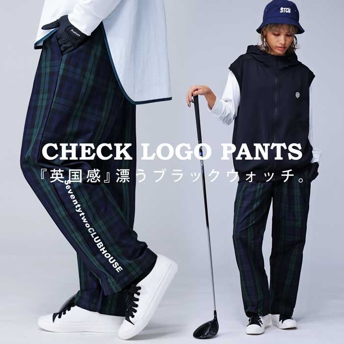 【極美品】ANTIQUAGOLF×STCH ブラックウォッチ柄パンツ サイズML 極美品】ANTIQUAGOLF×STCH ブラックウォッチ柄パンツ サイズML