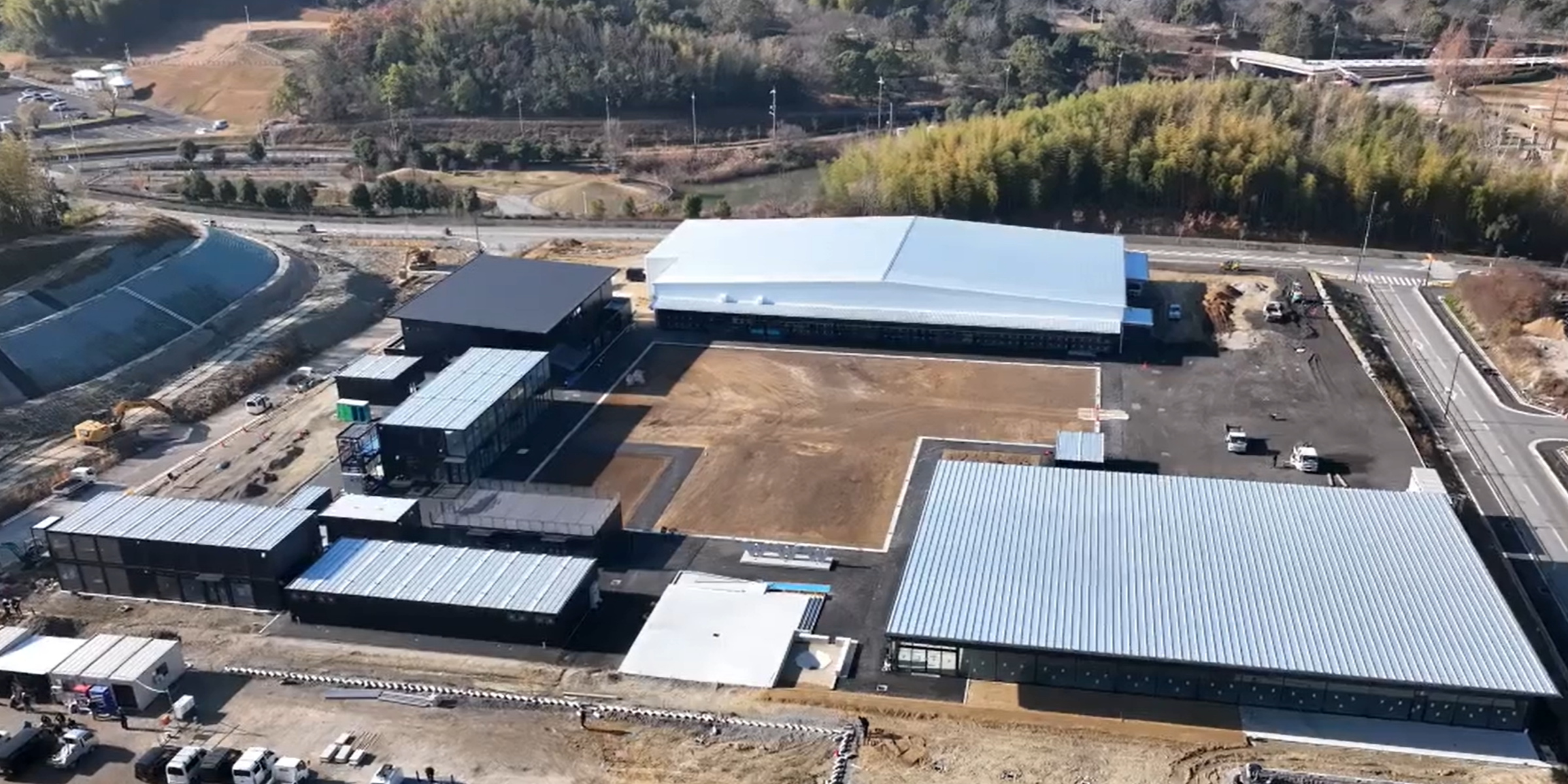 建設中の現場写真より