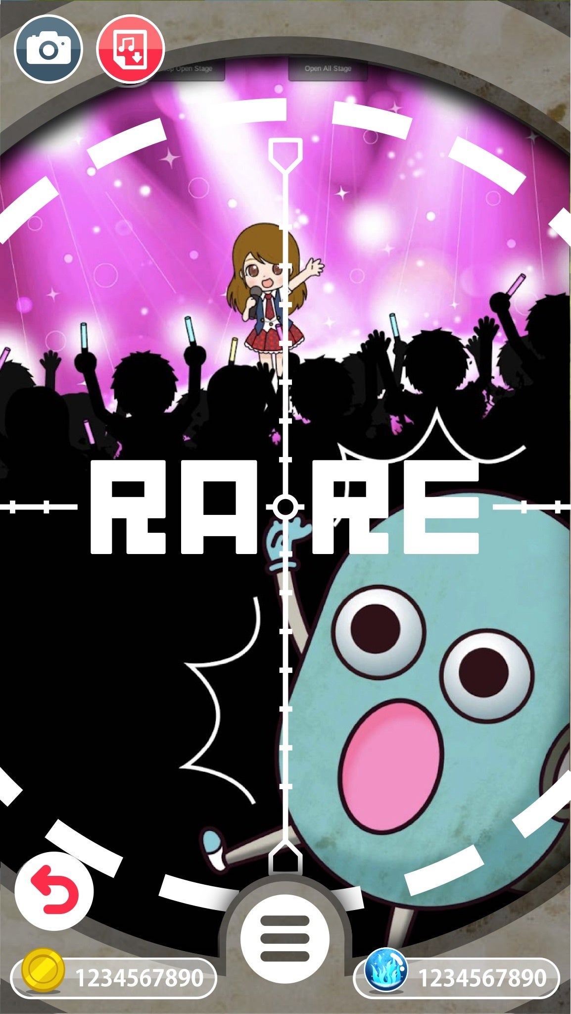 レアキャラ登場でボーナスステージに突入します