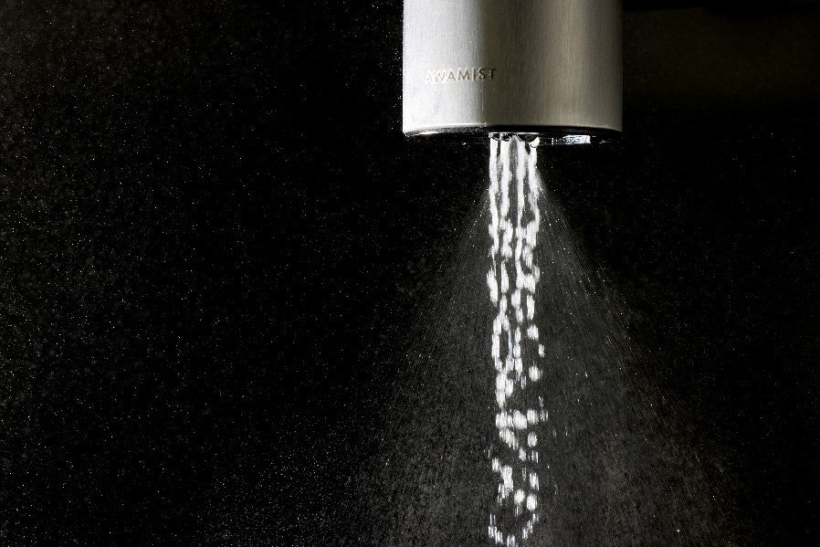 自動水洗手洗器　AWAMIST　ウルトラファインバブル写真