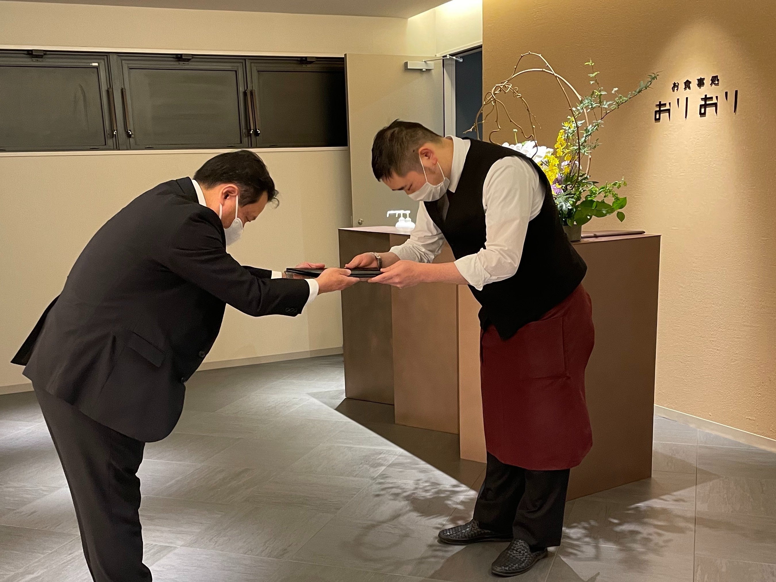 「樽生の匠」認定証授与