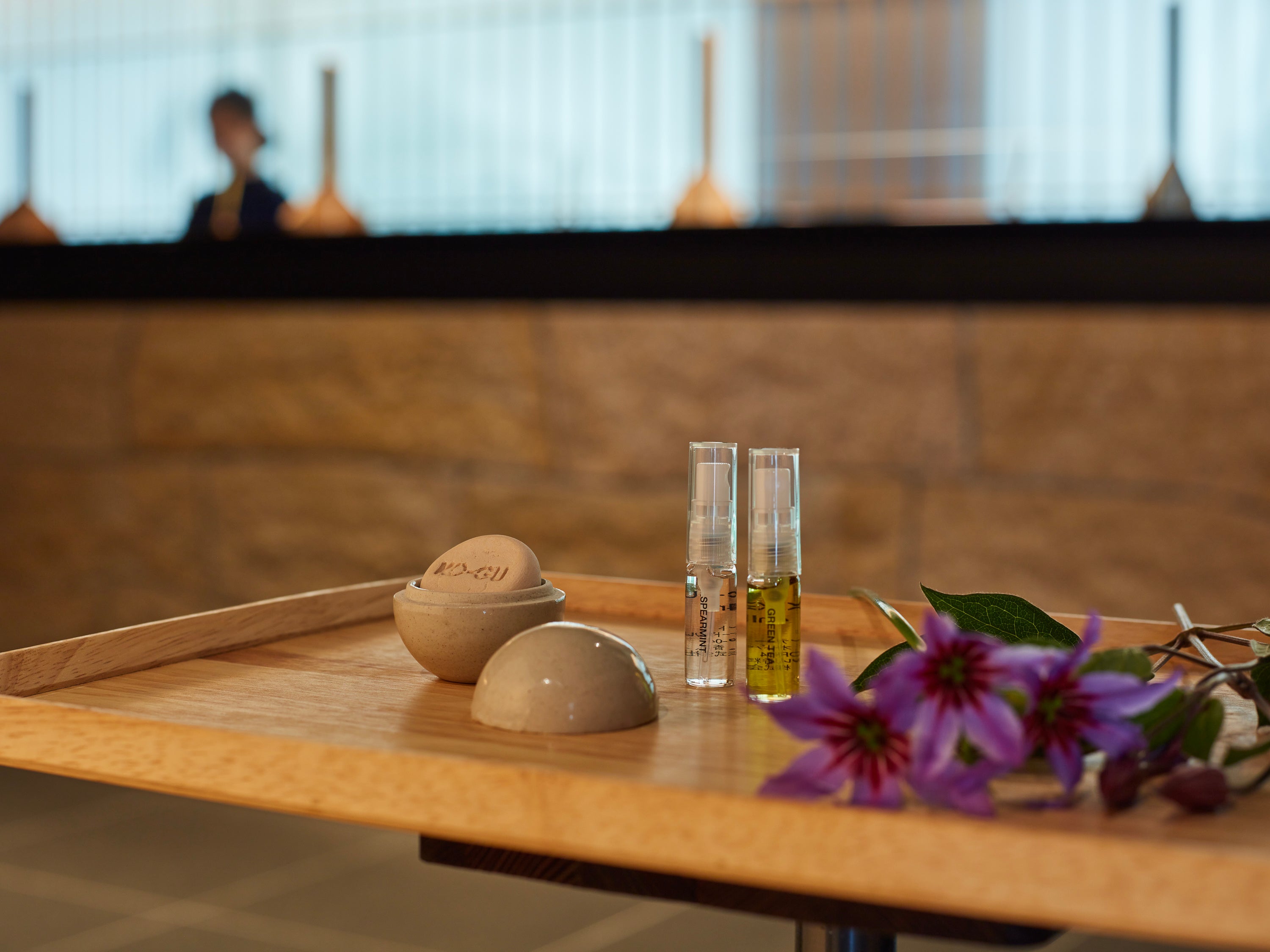 GW期間中は香りの空間演出をロビーでも