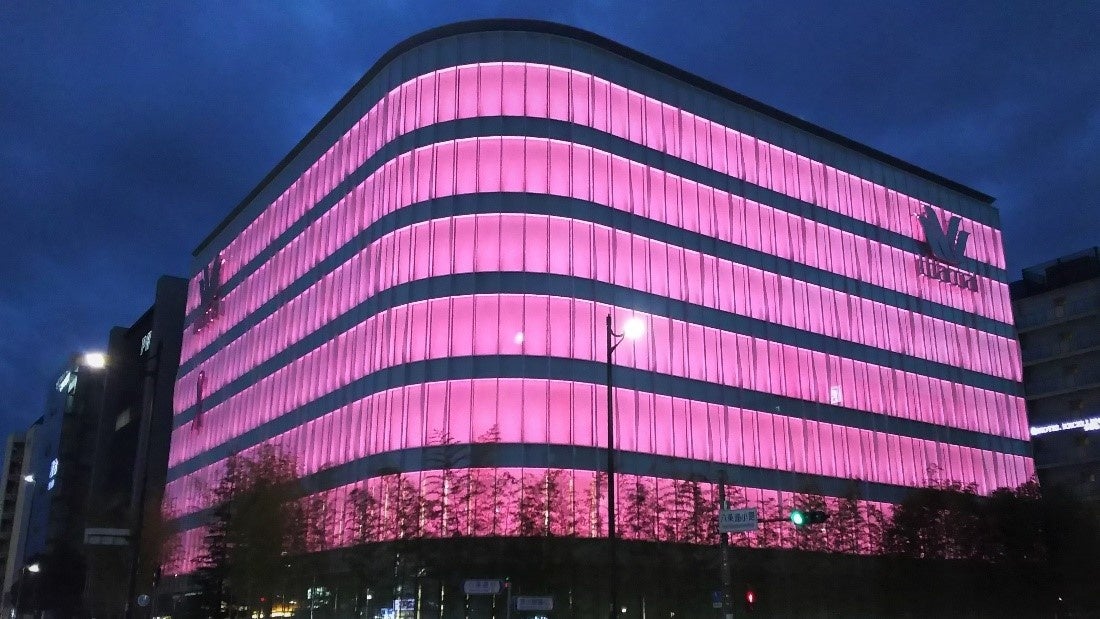 新京都ビルライトアップ