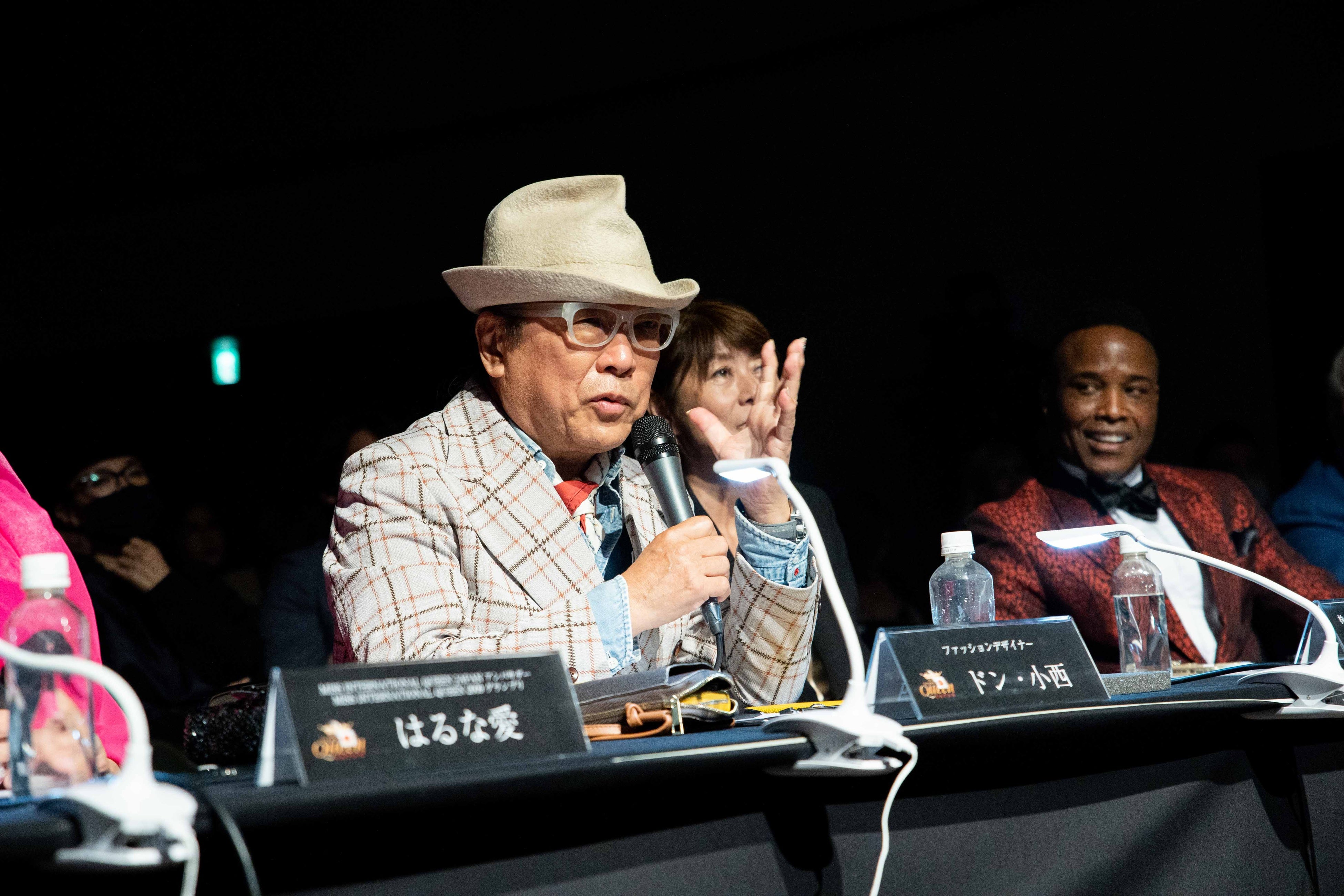 審査員のドン・小西さん©MISS INTERNATIONARL QUEEN JAPAN 2023