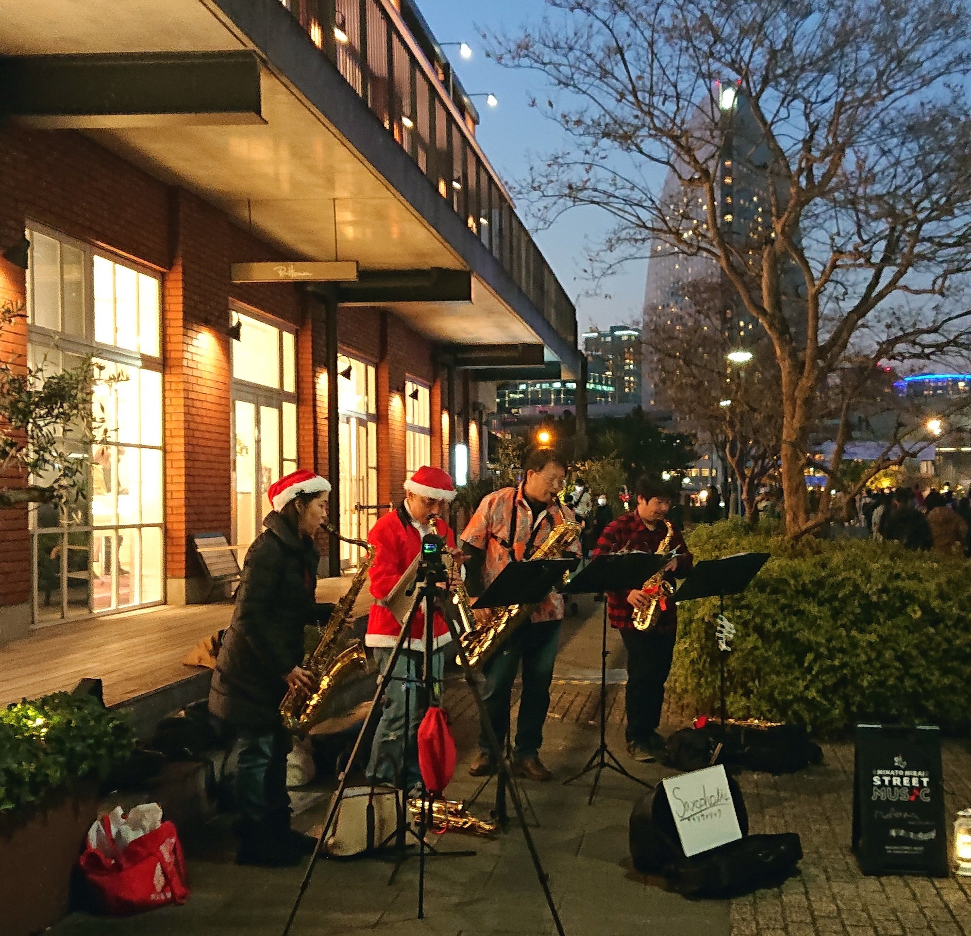みなとみらい STREET MUSIC 開催イメージ