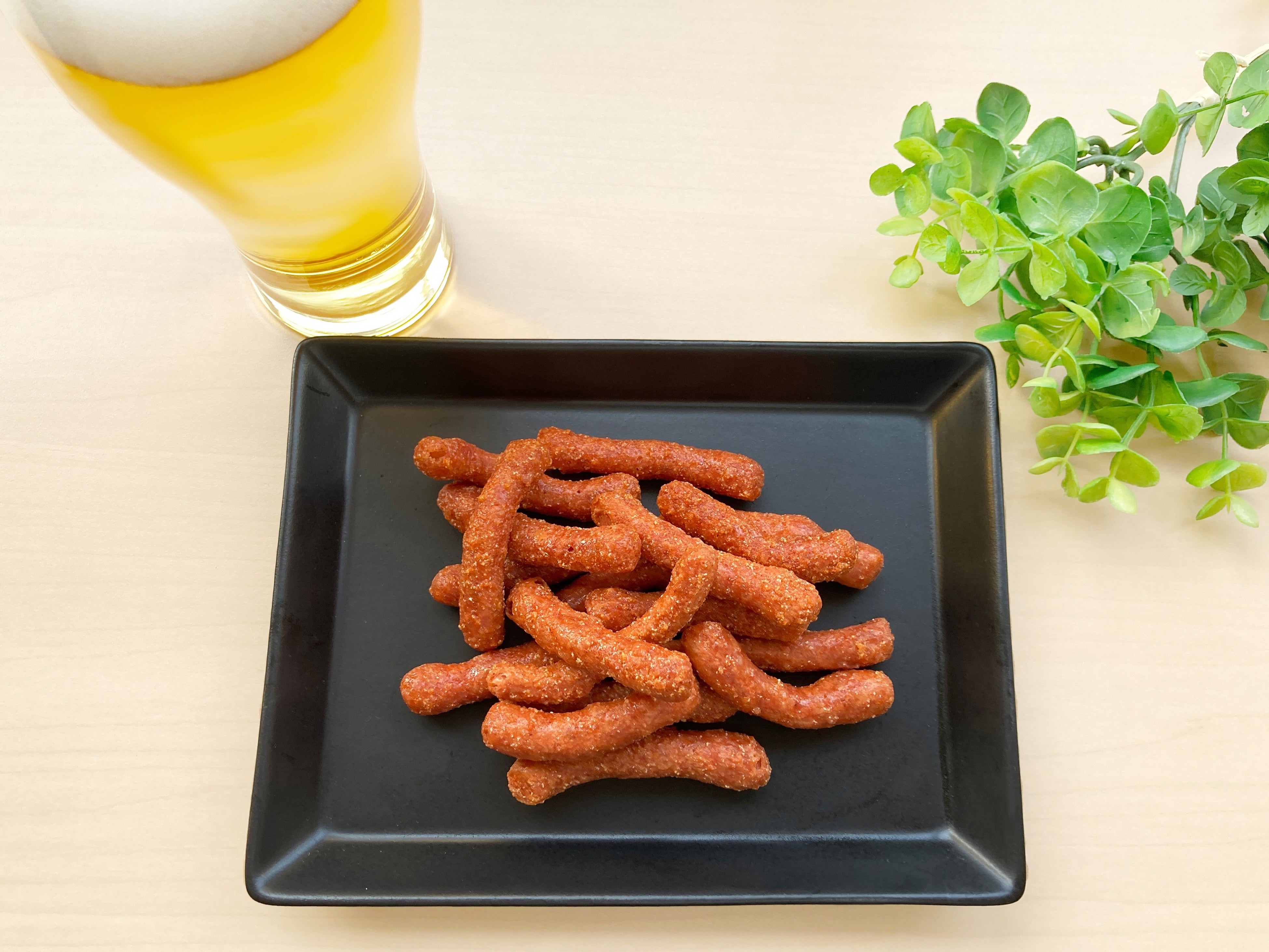 七味マヨかり　盛り付け例