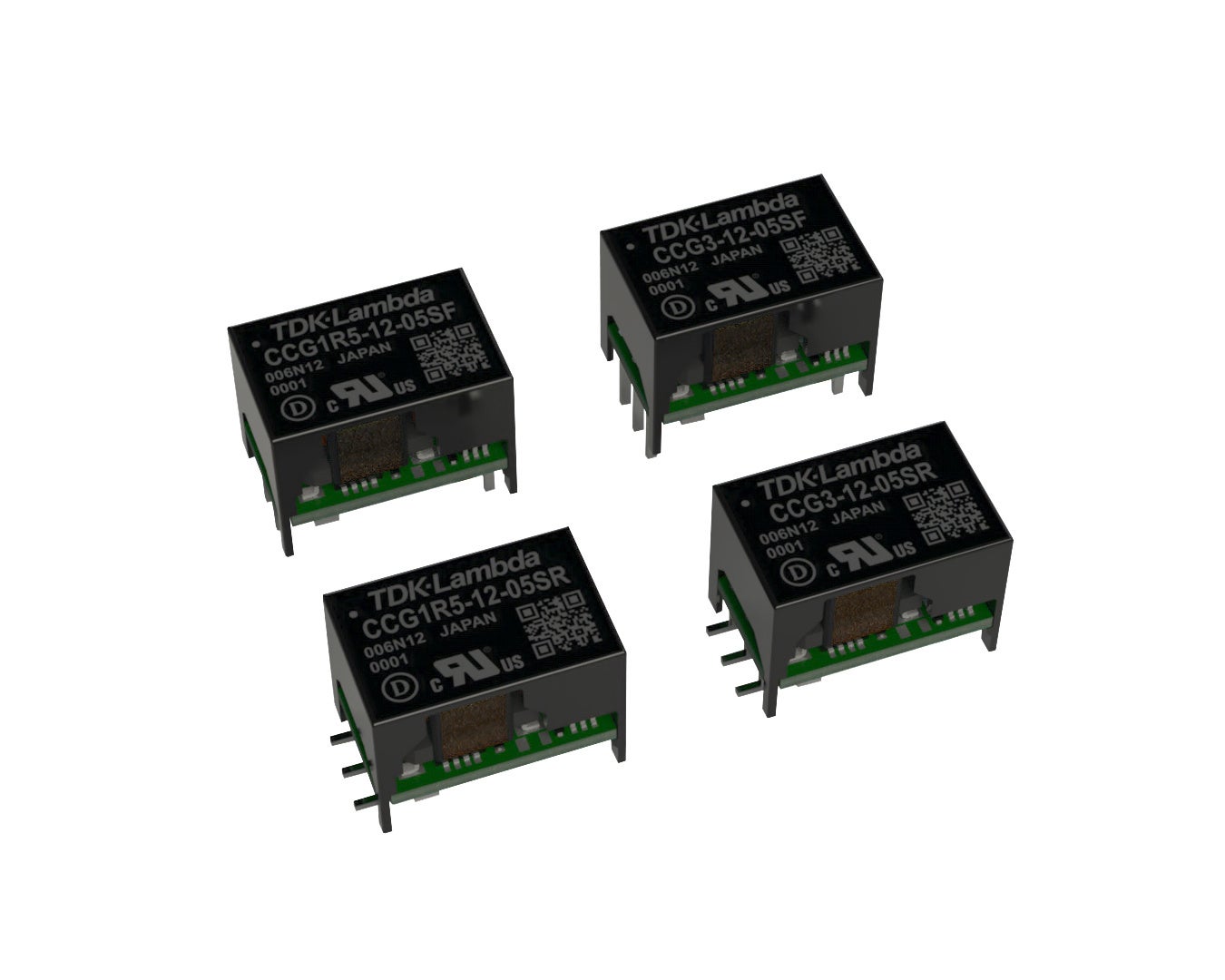 超小型＆実装面積の省スペース化：15.7 × 11.5 × 10.4 mm (W×H×D)、実装面積164 mm²