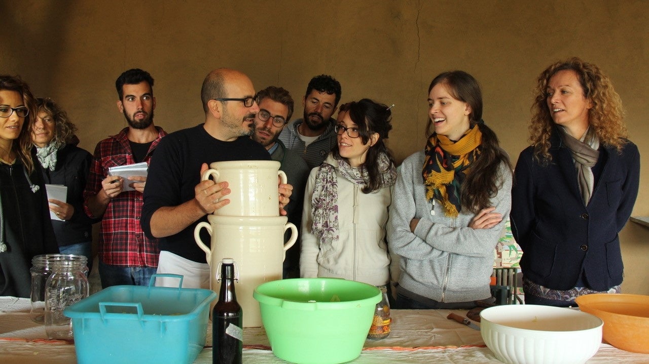 ラボにて定期開催されている発酵教室