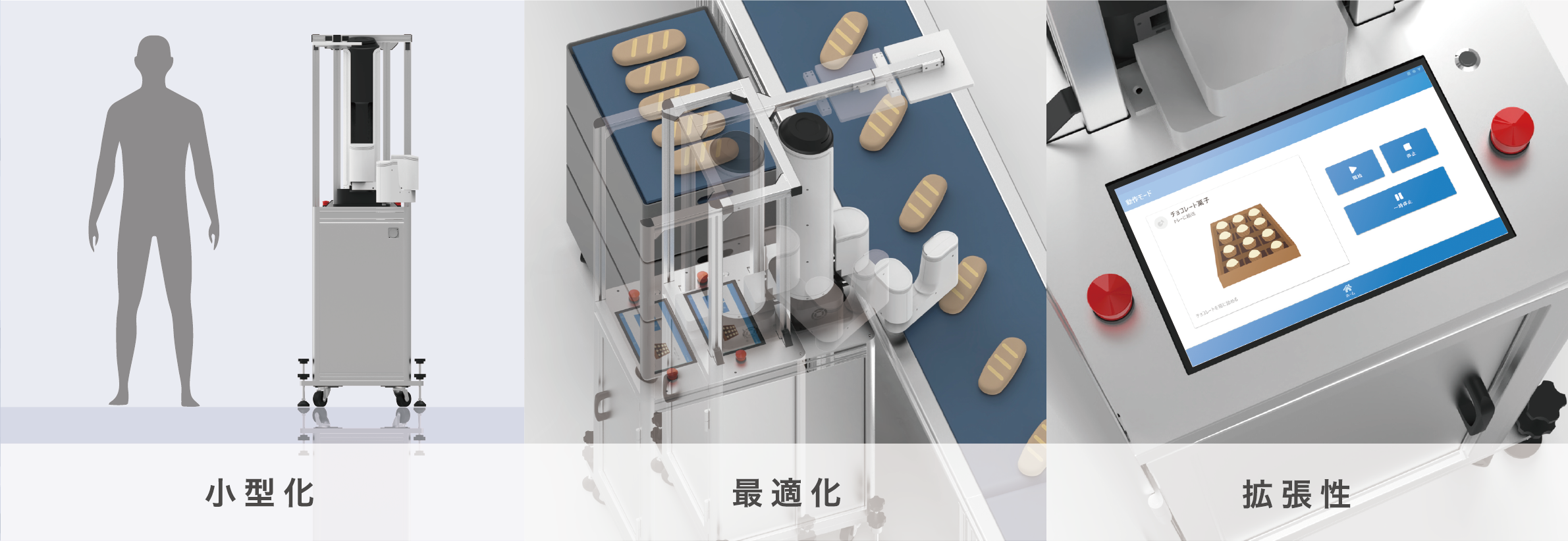 Closerのロボットシステムの強み