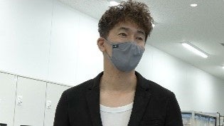 訪問の最後にインタビューに答える武井さん