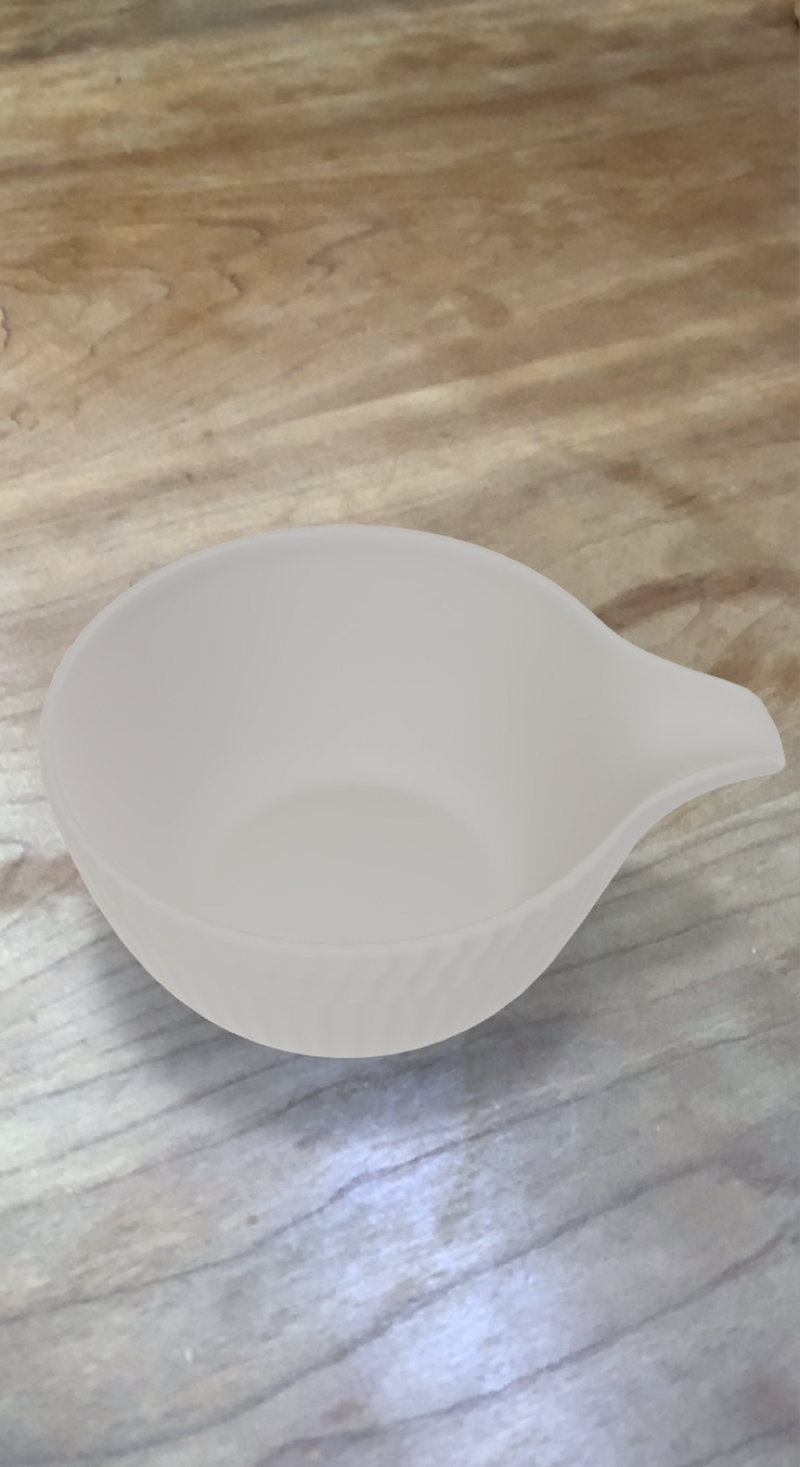 ARによる机やテーブルの上の表示