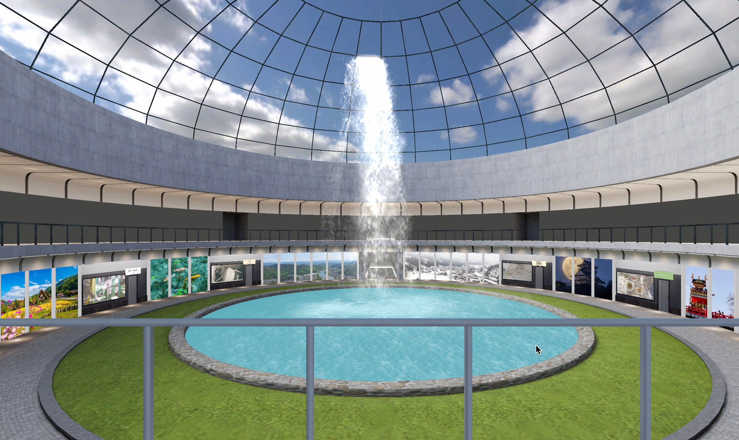 ホール入場時の全体イメージ