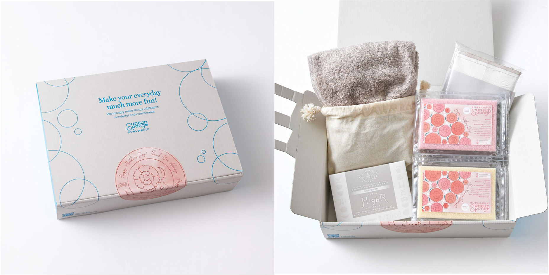 サンサンスポンジ、母の日限定ギフトセットが大好評につき完売！4月23