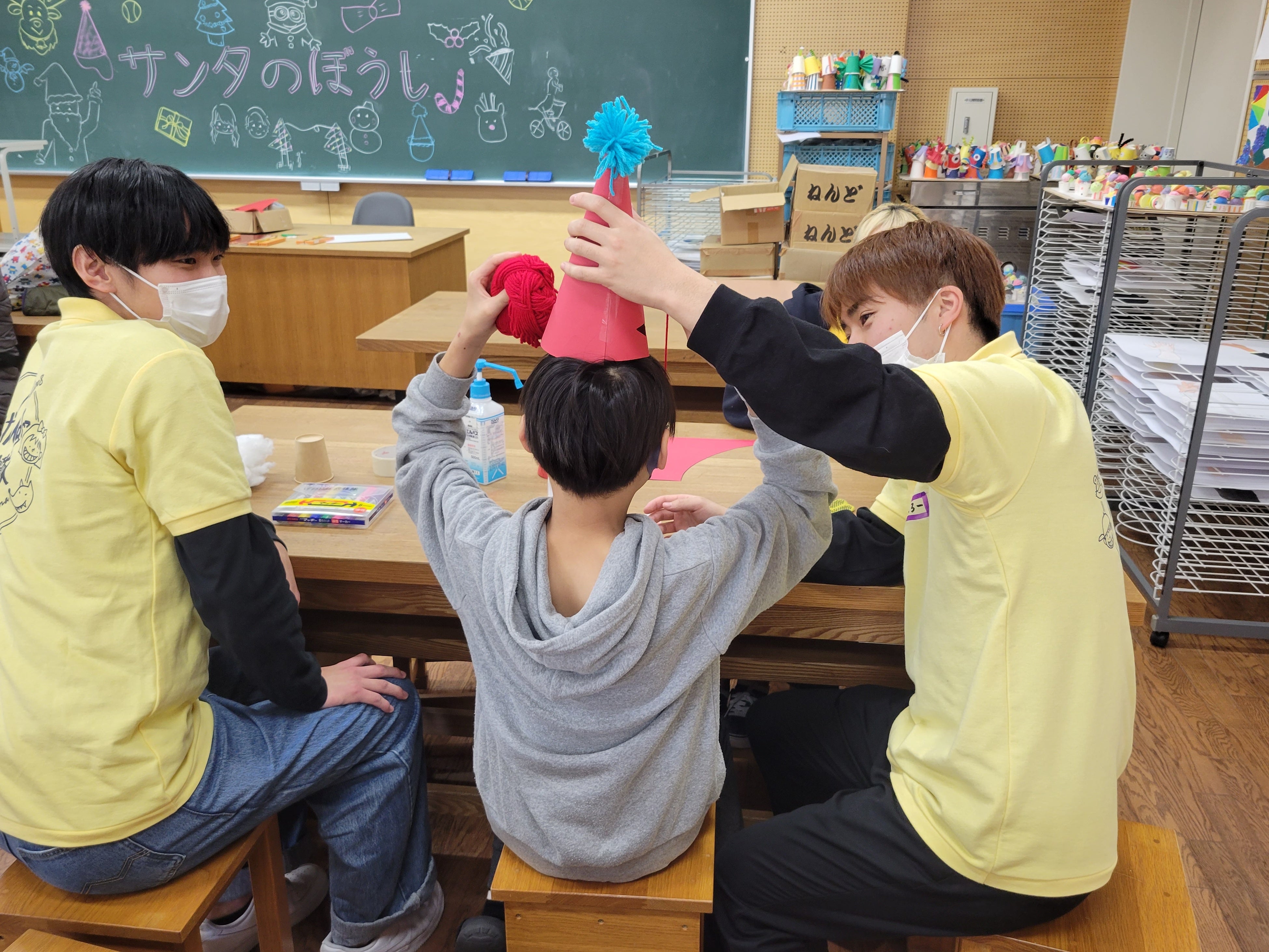 2021年に実施したクリスマス企画の様子　